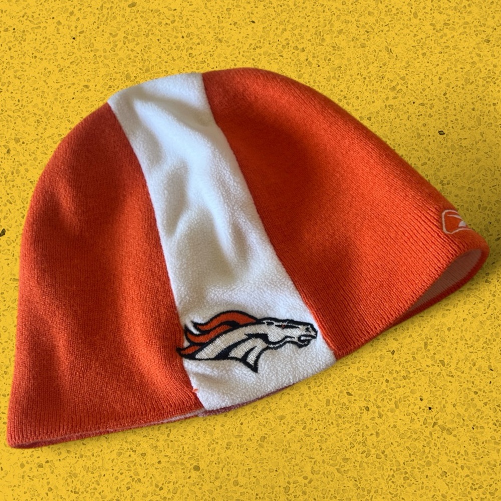 Denver Broncos Reebok Sideline Cotton Beanie